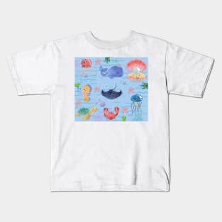 Plastic Free Ocean Kids T-Shirt